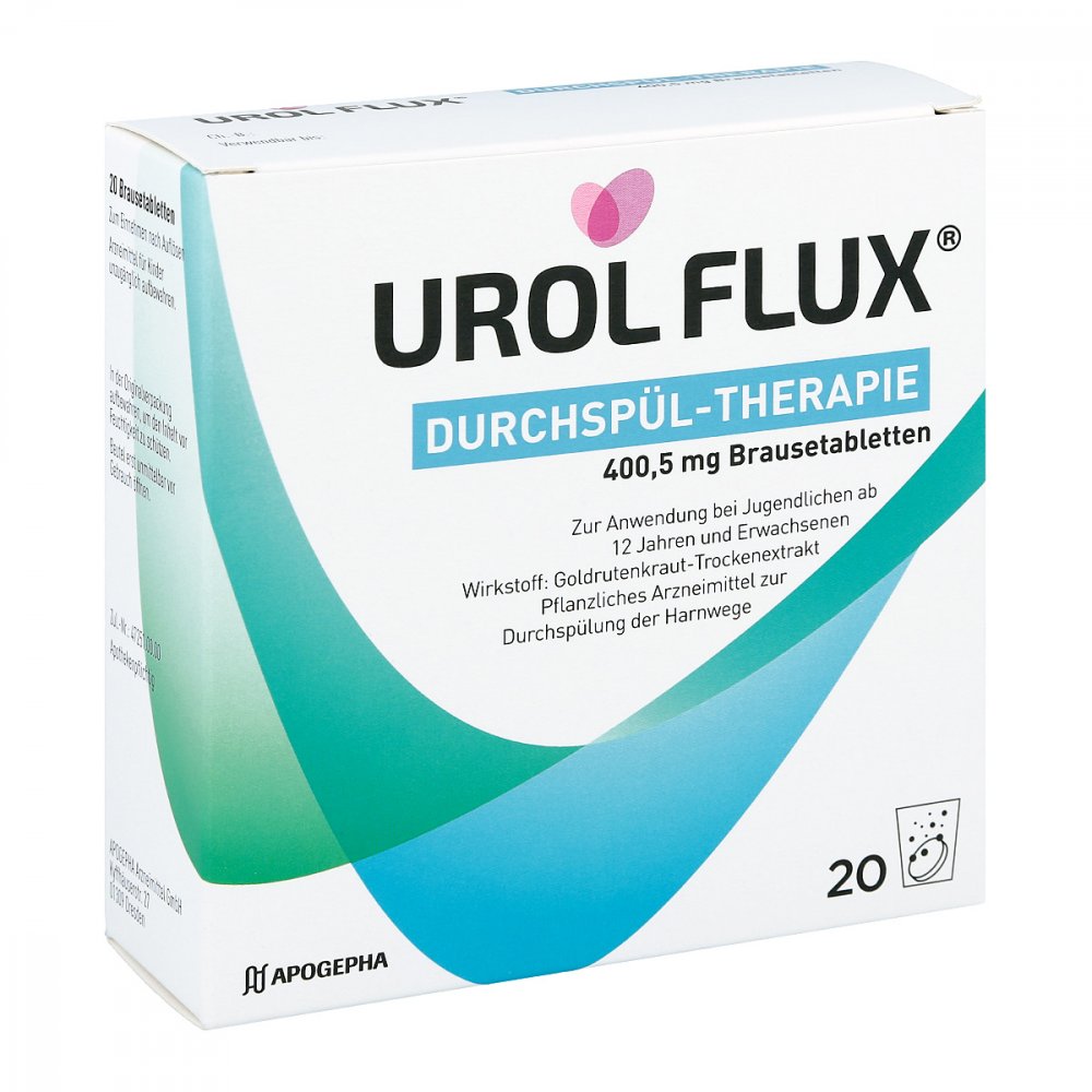 APOGEPHA Arzneimittel GmbH Urol Flux Durchspül-therapie Brausetabletten 14408791
