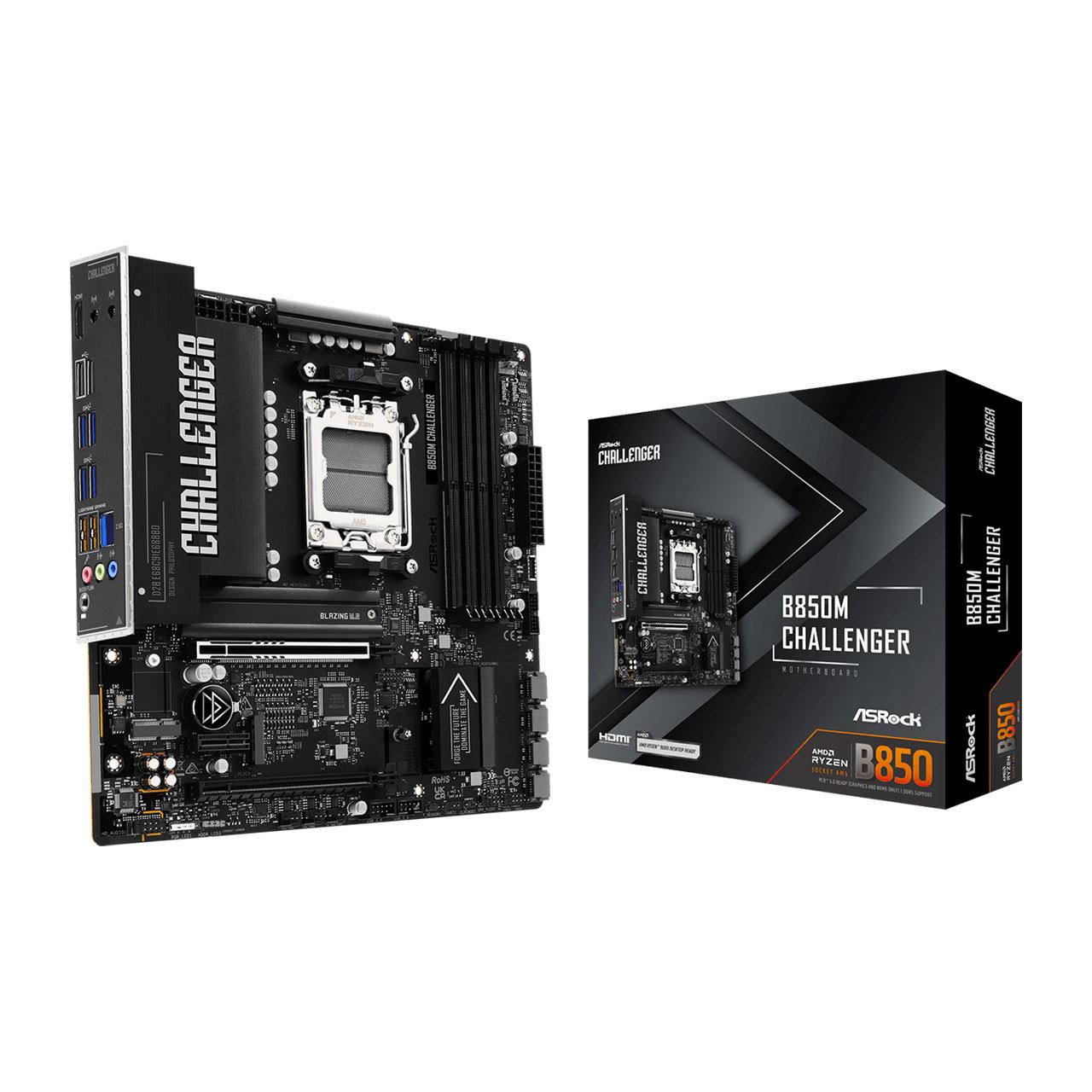 ASRock B850M Challenger AMD B850 So.AM5 DDR5 µATX Retail