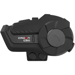 Crown, Motorradfunk, Motorcycle intercom C20 Bluetooth 5.1 black