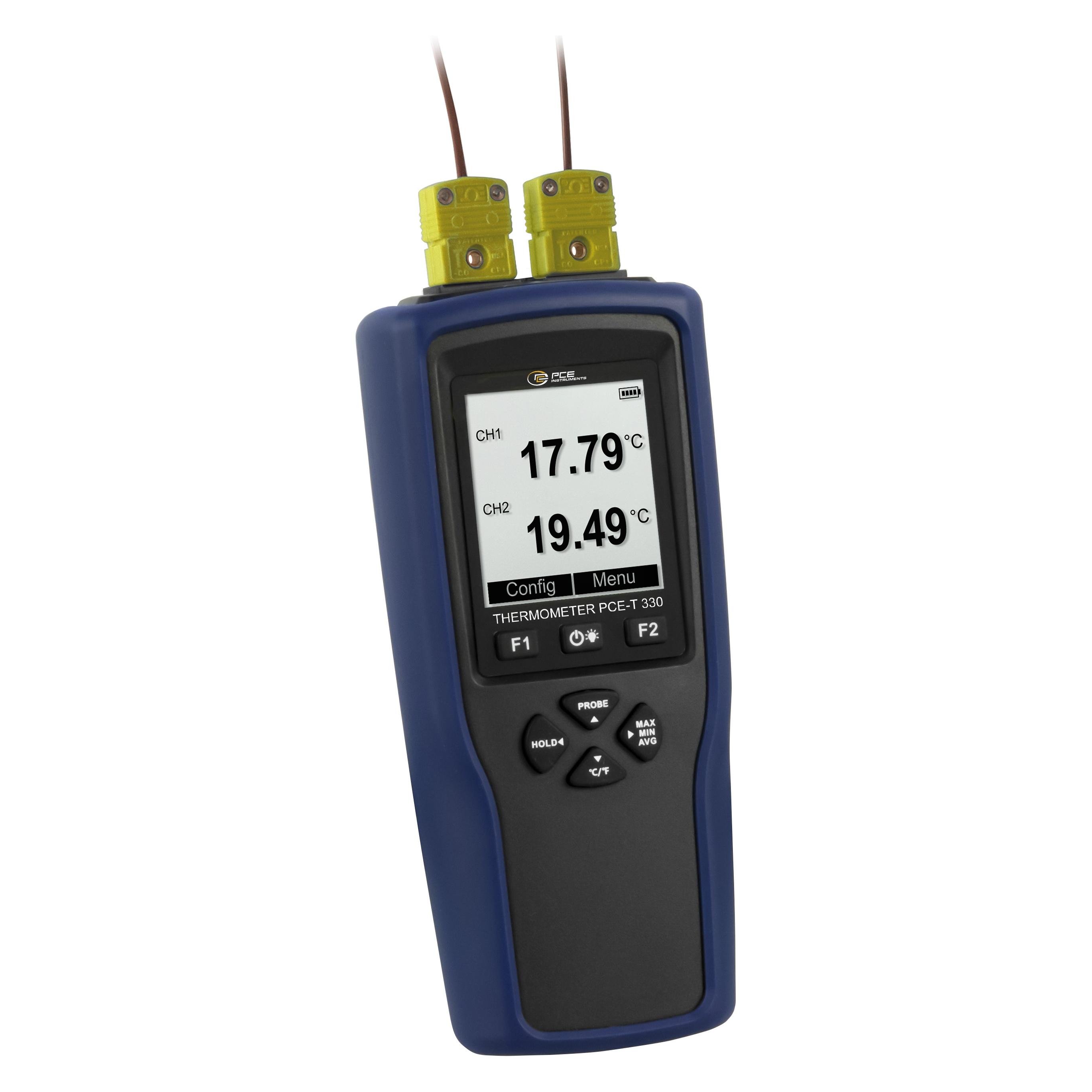 PCE Instruments 2-Kanal-Datenlogger-Thermometer (PCE-T 330)