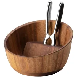 Continenta Akazie Nussschale mit Knacker Akazie, Nussknacker, Braun