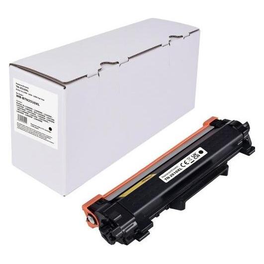 Ninestar Corporation Tonerkartusche Kompatibel Brother TN-2510XL Schwarz (WB-BTN2510XL)