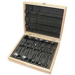 FISCH WAVE CUTTER Forstnerbohrer Kassette Ø 12 - 50 mm | 16-teilig
