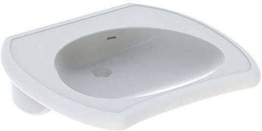 Geberit Waschtisch Vitalis 121765000 65 x 60 cm, weiss, mit Überlauf, unterfahrbar