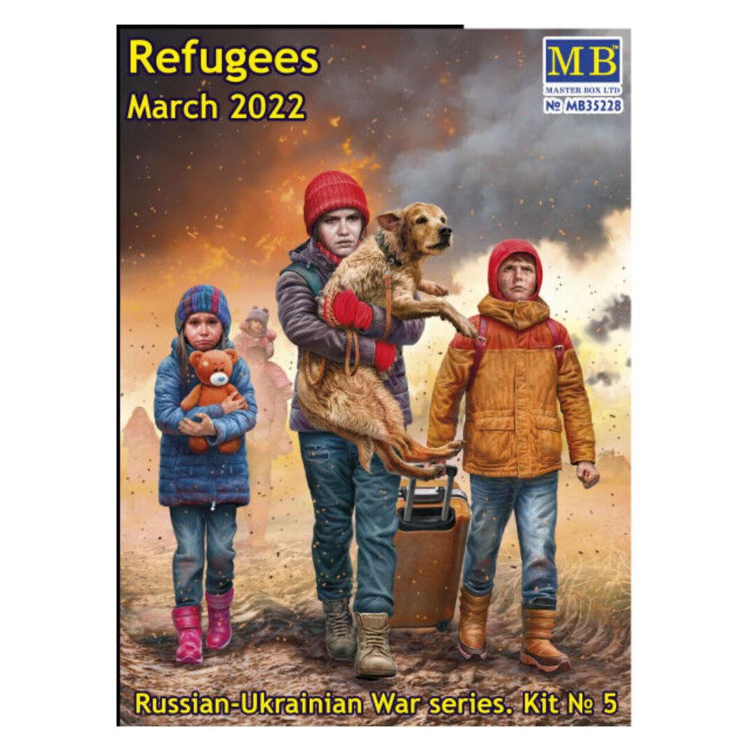 Master Box Russian-Ukrainian War series, Kit No 5. Refugees, March 2022 (MB35228)