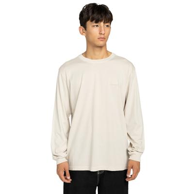 Longtop ELEMENT "Lowcase Pigment", Herren, Gr. M, beige (oat milk), Obermaterial: 100% Baumwolle., Tops Shirt