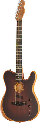 Fender AM Acoustasonic Tele Mah BB Bourbon Burst