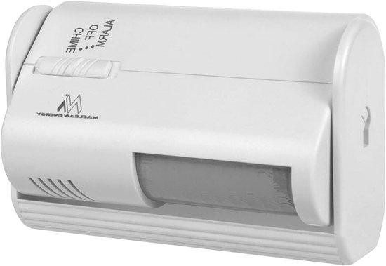 Maclean Draadloze PIR Sensor voor Thuisbeveiliging - Wit