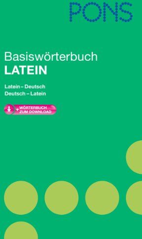 PONS Basiswörterbuch Latein: Latein-Deutsch/Deutsch-Latein. Mit Download-Wörterbuch - Preis vom 30.09.2026 09:01:18 h
