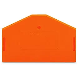 WAGO Abschlussplatte u. Zwischenplatte 280-313 orange