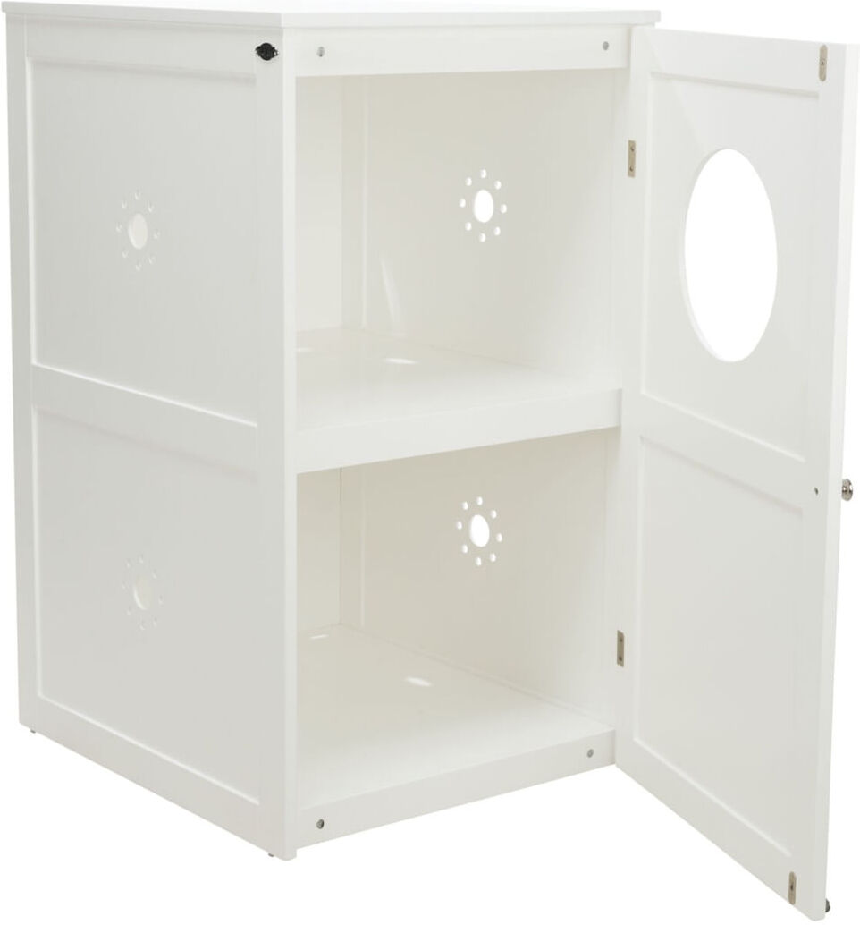 TRIXIE Mobile Porta Lettiera Casetta Per Gatto da Interno a Due Piani 90X53X58CM