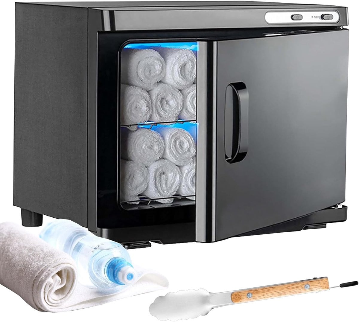 SnelShoppen Towel Warmer 25L UV Towel Disinfectie Box met 360° Verwarming voor Salon, Spa en Beauty