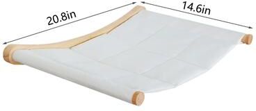 Uplift Treasures Wall Mounted Cat Climbing Shelf Stairs cat Hammock C