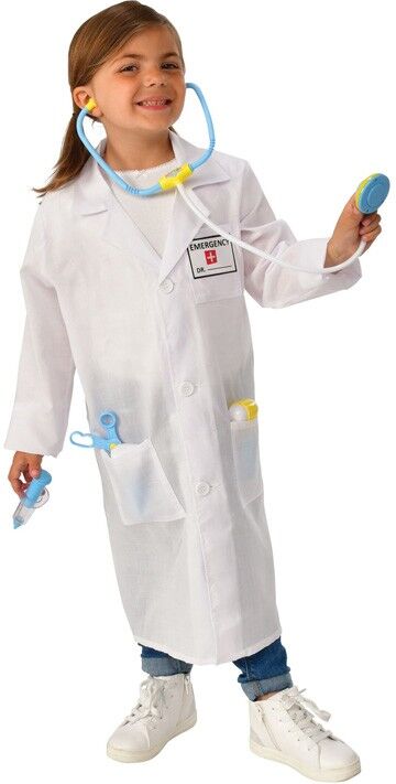 Kit Role Play Docteur Top + Stétoscope + Marteau + Seringue + Ciseaux 5-8 ans - Rubies