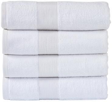 Fabstyles Soft Absorbent Bath Towel, 27 x 54 Inches, Set of 4
