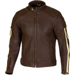 Merlin Icon D3O perforierte Motorrad Lederjacke 56