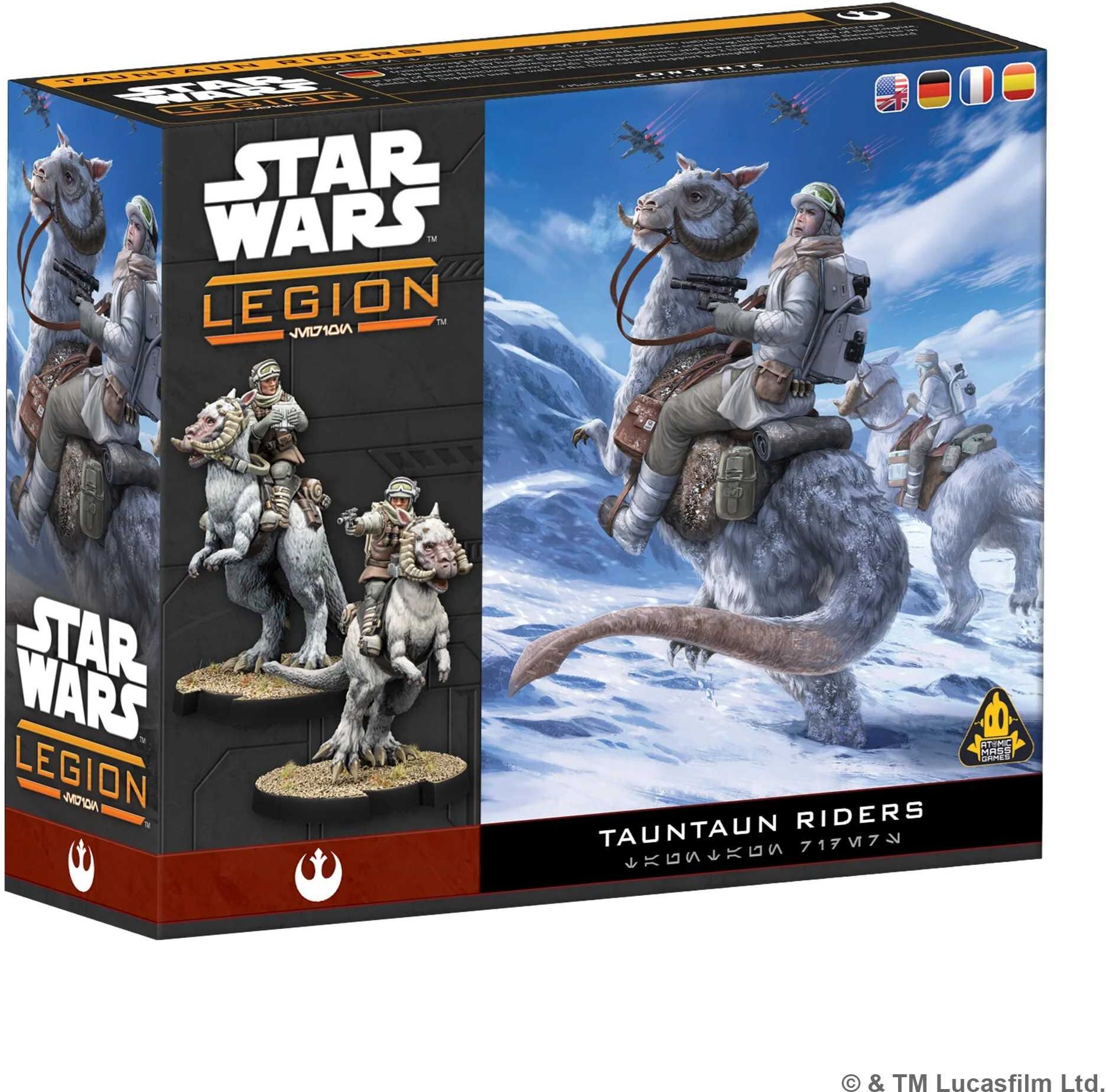 Star Wars: Legion – Tauntaun Riders Expansion for Rebel Alliance Armies, Ages 8+, by Atomic Mass Games
