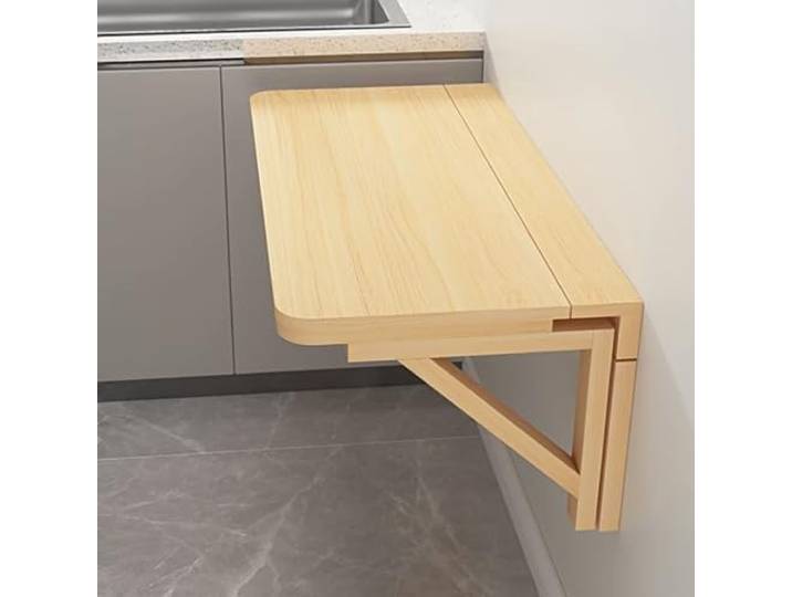 An Der Wand Montierter Klapptisch For Die Küche, Wäscherei, Platzsparende Frühstücksbar. Jetzt Verwenden. Set Art Work Shop Now(L100xW50cm)