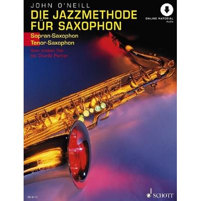 Die Jazzmethode für Saxophon. Ausgabe mit Online-Audiodatei -