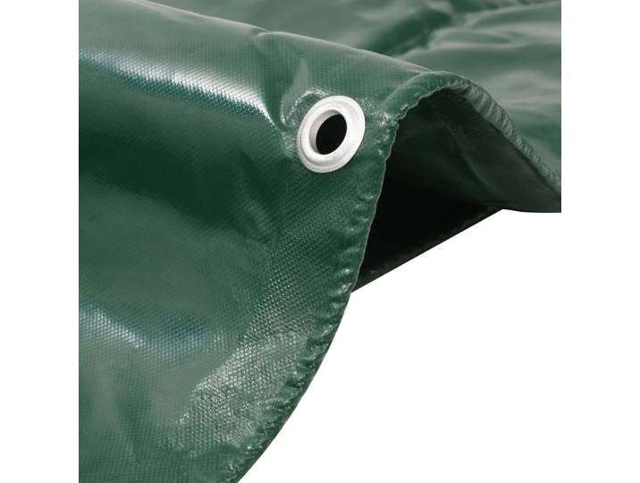 vidaXL Bâche de protection 650 g/m² 4x4 m vert