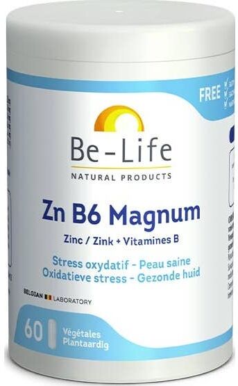 BE-LIFE Zn B6 Magnum 60 gélules