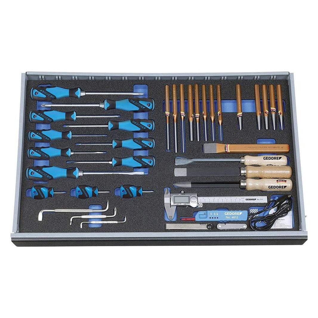 Gedore 2005 CT4-2160-119 Werkzeugsortiment in Check-Tool-Modul 36-teilig (2016435)