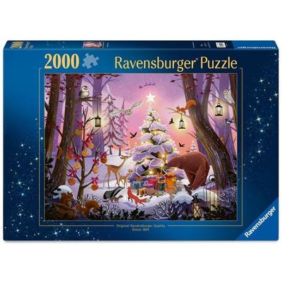 Erwachsenenpuzzle 2000 Teile - Weihnachten im Wald