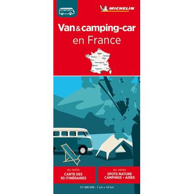 Michelin France VAN ET CAMPING -CAR, Karte von Collectif Michelin, Michelin, 978-2-06-725638-5