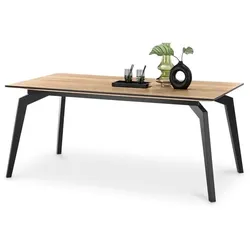 set one by Musterring Esstisch Kent 200 x 100 cm Holzoptik Beige Natur