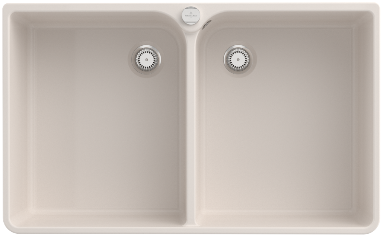 Villeroy & Boch Spülstein 90 X Spülstein Doppelbecken, 639002KR 639002KR