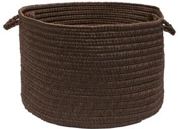 Boca Raton Basket by Colonial Mills in Mink (Size 18X18X12)