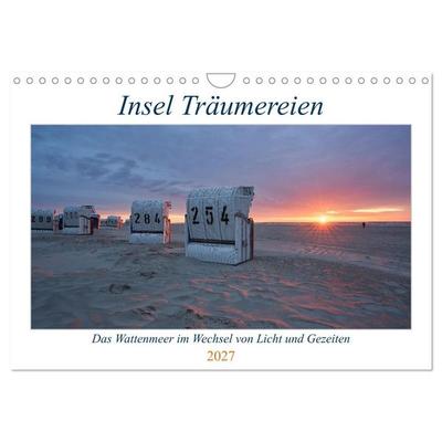 Insel Träumereien (Wandkalender 2027 DIN A4 quer), CALVENDO Monatskalender