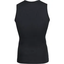 STARK SOUL Seamless Tanktop Unterzieh-Shirt Ärmellos, Größe S/M in Schwarz Schwarz