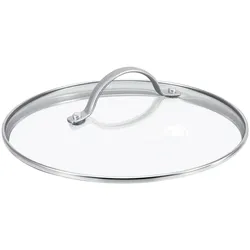 Deckel 26 cm aus Glas - Transparent Rund Glas Greenpan