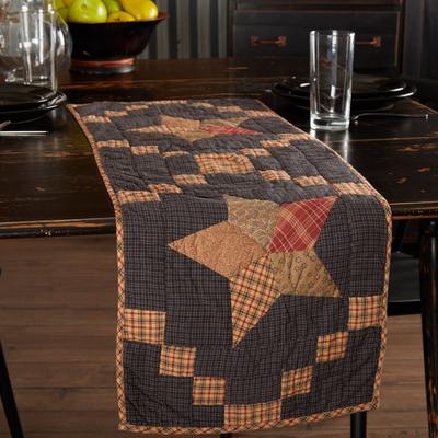 VHC Brands Arlington Patchwork Star Quilted Runner
