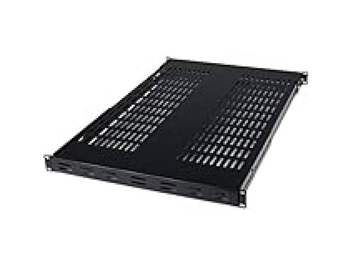 StarTech Étagère Réglable Ventilée 1U, Rack Serveur 19 , 80kg (ADJSHELF)