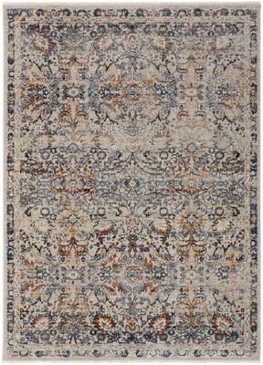 Grand Bazaar Frencess Machine Made Damask Transitional Area Rug