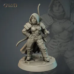 Female Dwarf Archer von Galaad Miniatures aus Caravan and Dwarves September Release