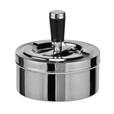 Drehaschenbecher Aschenbecher Ascher Windaschenbecher Drehascher verchromt