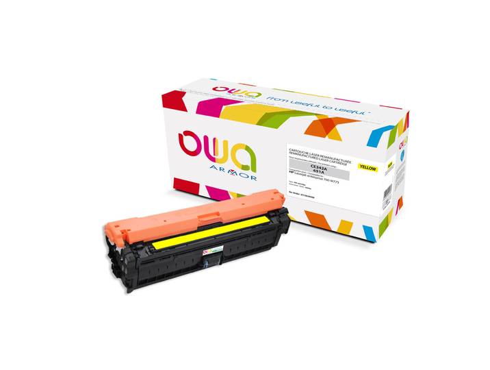 OWA Toner compatible HP 651A - K15839OW - Jaune