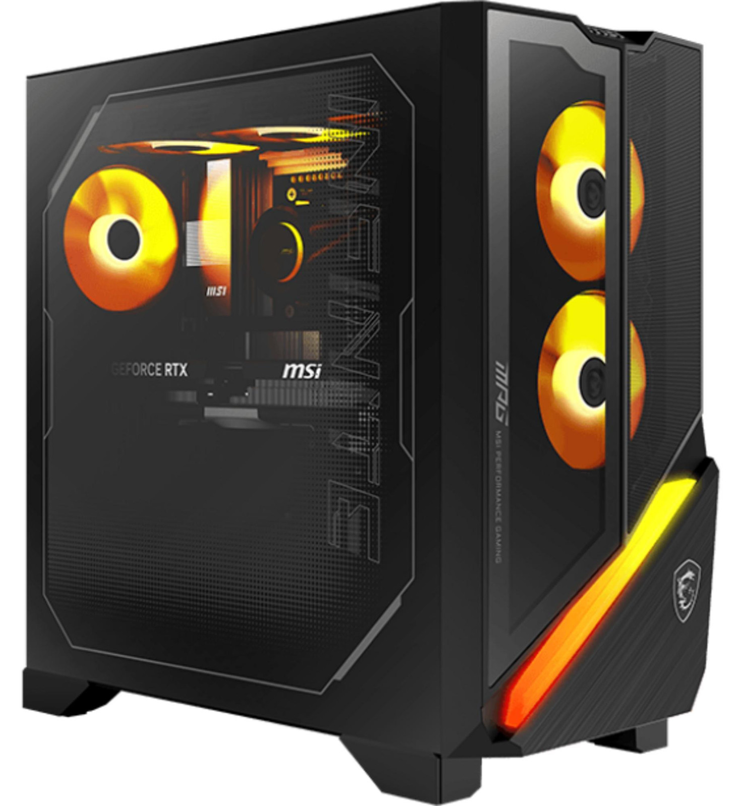 MSI MPG Infinite Z3 9NVRR9-609DE Gaming PC, zwart