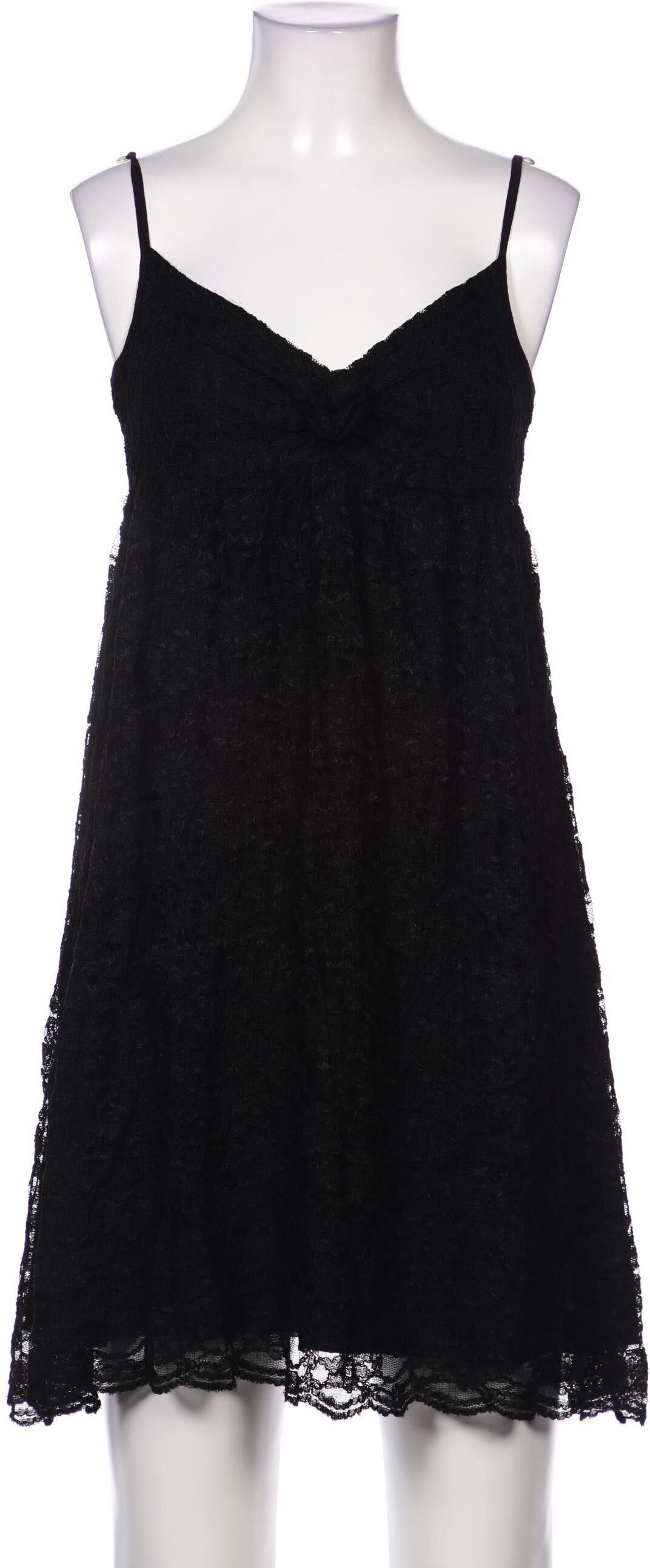 Kimmich Trikot Damen Kleid, Schwarz, Gr. Xxs, kein / Etikett - Second Hand