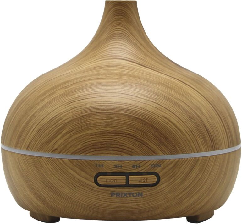 Humidificateur d'air personnalisable à arômes Prixton Hidra Bois