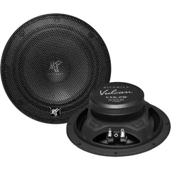 Hifonics VULCAN Woofer Set (Set), Einbaulautsprecher, Schwarz