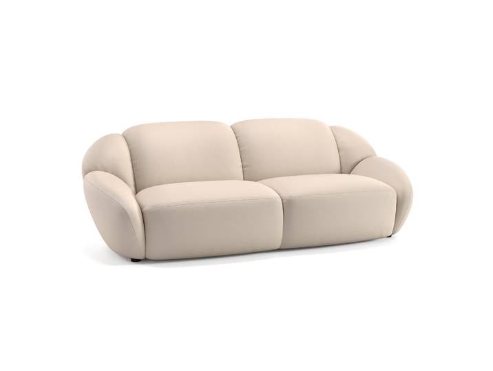 Leder Sofa CAPRI 3-Sitzer Designcouch Luxus Polstergarnitur