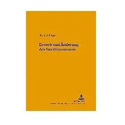 Erwerb und Änderung des Familiennamens, Fachbücher von Elisabeth Berger