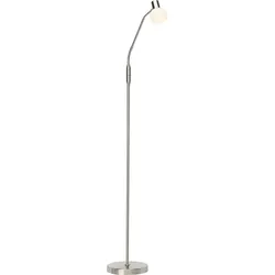 Brilliant  Philo  LED  Standleuchte  1flg  eisen/weiß