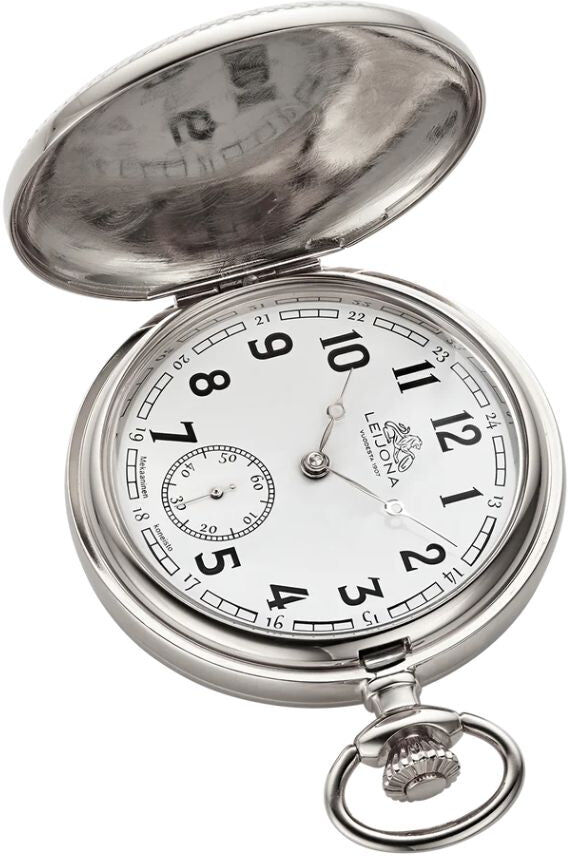 Leijona Pocket Watch Chrome 5532-32 taskukello