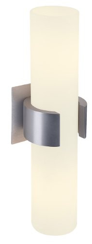 SLV Dena 2 Wandlamp van aluminium in grijs of zilver met E14 fitting