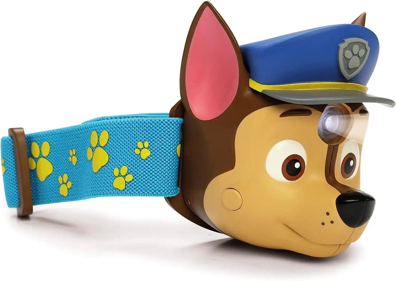 Brainstorm PAW Patrol Chase Head Torch for Kids - Adjustable Head Strap - Ages 3 and Over